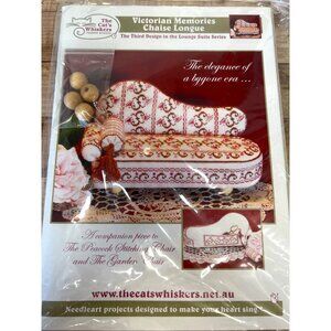 Victorian Memories Chaise Longue Cross Stitch Pattern Lounge Suite Series